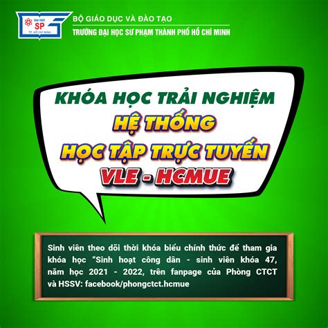 Sinh viên Khóa 47 trải nghiệm hệ thống học tập trực tuyến VLE.